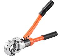 Outil de sertissage hydraulique pour tuyaux, pince à sertir pour raccords de tuyaux en acier inoxydable avec mâchoires V12, V15, V18, V22, V28 et mallette de transport, kit d'outils de sertissage à pr