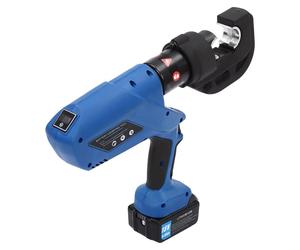 Outil de sertissage hydraulique sans fil - Pince à sertir - Force de sertissage de 120 kN - Pour câbles de 16 à 400 mm² - Fonctionnement en courant continu