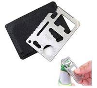 Outil De Survie Carte Multifonction 11 En 1, Multi Tool 11 en 1 Outil Multifonction, Outils Multifonction de Survie au Format Cart
