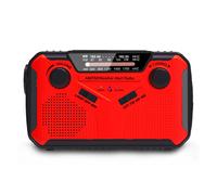 Outil de survie innovant pour les activités de plein air, radio météo d'urgence compacte, batterie 2500 mAh à charge rapide pour une utilisation