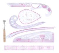 Outil de tailleur - Règle multifonctionnelle 7pcs - Plastique - Couleur comme l'image - Non aimanté
