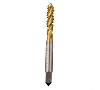 Outil de taraud, 1/4-20 UNC en acier à haute teneur en carbone plaqué machine cannelure spirale filetée cône pour perçage de métal