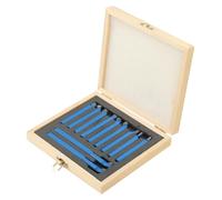 Outil de tournage en carbure - Jeu de goujures - Pointes en carbure brasées, tige 8×8 mm, pour le rainurage, pour tour à métaux