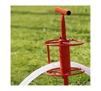 Outil de tournage tuyau d'eau terres agricoles, d'irrigation à haute résistance, roue d'angle, piquet guidage rotatif antirouille for le jardin pour cour, bordures allées