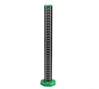 Outil de Traçage pour Pose de Parquet Flottant Vert(300mm) | Échelle double face pouces et cm, lecture pour facile, haute précision 0.05 pouce, mesure rapide