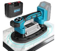 Outil de vibration pour carrelage - Ø 225x120mm Ventouse - Compatible avec batterie Makita 18 V - Force d'aspiration de 250kg - 9 Vitesses - Machine à Carrelage Electrique pour Carreaux de 0.3 à 1.2m