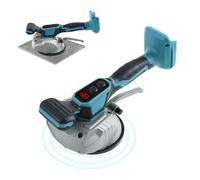 Outil de vibration pour carrelage compatible avec batterie Makita 18V/21V, machine à carreler sans fil à main avec 8 vitesses et affichage numérique pour carrelage de sol et mural (batterie non