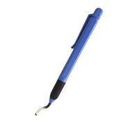 Outil d'ébavurage | Lames pivotantes en acier | Ébavureur avec poignée en métal | Outil d'ébavurage de tuyaux polyvalent, complément idéal à la boîte à outils pour divers matériaux, y compris le métal
