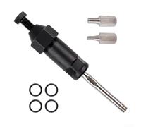 Outil Débouchage Graisse Acier Robuste 600 PSI(Long) | Pression 600 PSI, filetage M10, adaptateurs M6/M8, acier robuste, déblocage rapide