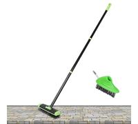 Outil Désherbeur De Jardin - Brosse De Désherbage Avec Manche Réglable - Extracteur De Mauvaises Herbes,Pour Jardin Extérieur Cour Pelouse Patio Terrasse Trottoir Crevasse Pavé Joints Bordures Et Chem