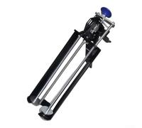 Outil d'étanchéité à double tube, pistolet à calfeutrer en acier avec plaque anti-goutte, tige de poussée renforcée et distribution uniforme pour joints de carrelage, sols et applications d'étanchéité