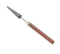 Outil d'expansion de Moule et de Trou de Graphite pour Le façonneur de Verre, avec poignée en Bois de Rose et Manchon en cuivre, idéal pour Les Applications de souffleur de Verre et de Travail de la