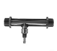 Outil d'injecteur d'engrais G3/4 pour système d'irrigation de jardin et agriculture 143 mm Noir Dispositif de dosage pour travaux d'alimentation des plantes de jardin