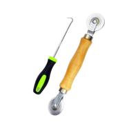 Outil D'installation de Moustiquaire Lève-crochet, Rouleau | Kit de Réparation pour Cadres PVC, Double Roue à Roulements, Usage Maison et Entretien