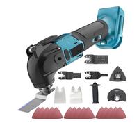 Outil d'oscillation, sans fil, multifonction, pour batterie Makita 18 V Li-Ion, 6 vitesses variables, moteur sans balais, outil oscillant, pour enlever le raclage, couper (sans batterie)