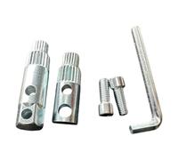 Outil efficace pour enlever les filetages pour les raccords endommagés de 1/2" et 3/4", extracteur de porte d'angle simple pour tuyaux en acier cassés