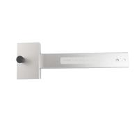 Outil Équerre pour Scie à Rail, Aluminium, 90 Degrés, Guide de Coupe Précise - Durable, Réversible, Compatible Rails en T Universels