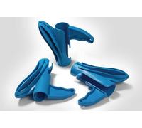 Outil HELLERMANNTYTON HAT-25mm-PA-BU-x1 Gaine pour faisceau de câbles bleu 161-60004