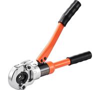 Outil hydraulique de sertissage de tuyaux, sertisseuse de raccords de tubes PEX et aluminium-plastique avec mâchoires TH16 TH20 TH26 TH32 et mallette de transport, kit d'outils de sertissage pour les