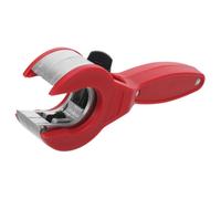 Outil Manuel Coupe-tube à Cliquet pour Tuyaux PVC 5/16 à 1-1/8 | Plastique et Alliage de Zinc, Rouge, Compact et Portable, pour Cuivre et Tuyau D’arrosage, Usage Industriel