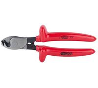 Outil Manuel Professionnel - Pince Coupe Câble - Coupe Câble en Aluminium et en Cuivre - Pince Coupe Câble Éléctrique - Cisaille Isolée - Ø 10 mm - 117.4279 KS Tools