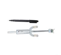 Outil Marquage Ligne Carrosserie, Pour Stylet Parallèle 0-20cm | Pour Soudure Et Redressage Tôle Pour Stylet Parallèle 0-20cm Rouleau Nylon Corps Métallique Carrosserie