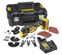 Outil multi-cutter oscillant 18V DEWALT DCS355D2-QW avec coffret, 2 batterie 2,0 Ah et 32 accessoires