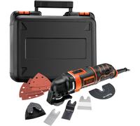 Outil multifonction 280W - BLACK+DEKKER - 12 accessoires et coffret de rangement - MT280KA-QS