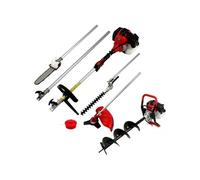 Outil Multifonction 5-en-1 & Tarière 52cc - Puissance 3CV, 9000 tr/min