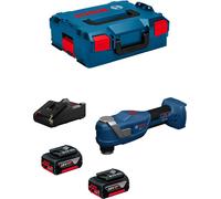 Outil multifonction BOSCH GOP 18V-30 (2 batteries de 4,0 Ah + GAL18V-40 + L-Boxx 136)