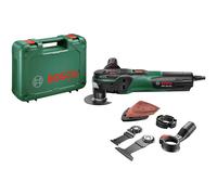 Bosch Outil multifonction PMF 350 CESE – 350 W – 3 lames, plateau de ponçage & coffret (0603102200)