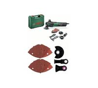 Outil multifonction Bosch PMF 350 CES avec 5 accessoires universels