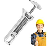 Outil multifonction compact en titane, clé réglable en titane avec décapsuleur et extracteur de clous, outil de poche portable multifonction pour réparation, camping, randonnée et transport quotidien