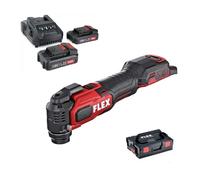 OUTIL MULTIFONCTION FLEX MT18.0-EC BRUSHLESS 18V 2,5AH - 2 BATTERIES + CHARGEUR + COFFRET - 531018