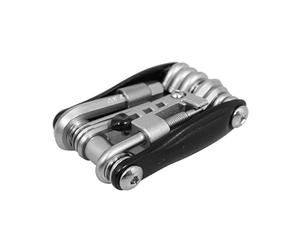 OUTIL MULTIFONCTION NEWTON 15 FONCTIONS CHC 2-2.5-3-4-5-6-8 + Torx 25-10 + TOURNEVIS PLAT ET CRUCIFORME + DERIVE-CHAINE 9-10-11V ET CLES A RAYON 2-2.2