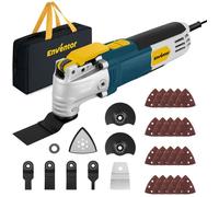 Outil multifonction oscillant ENVENTOR 300W - 6 vitesses variables, 28 accessoires