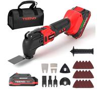 Outil multifonction oscillant - TEENO - 20V Brushless - 6 vitesses - 8500-21000 tr/min - Sans fil