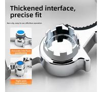 Outil Multifonction Robinet Acier 12-en-1 Outil Multifonction(C) | 12 fonctions intégrées, slots 18-24mm, pour prise ferme glisser, acier inoxydable robuste
