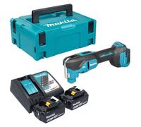 Outil multifonction sans fil Makita DTM 53 RGJ 18 V OIS / Starlock Brushless + 2 batteries 6,0 Ah + chargeur + Makpac