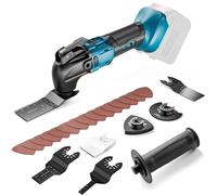 Outil multifonction sans fil pour Makita 18 V, 23 pièces, 6 vitesses