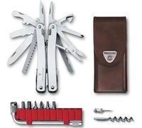 Outil multifonction victorinox swisstool spirit x plus 35 fonctions + étui cuir