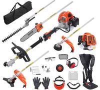 Outil multifonctionnel 5 en 1 Taille-haie à essence 26 cm³ Débroussailleuse