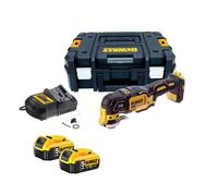 Outil multifonctions 18v (2x5,0 Ah) + accessoires en TSTAK Dewalt DCS355P2