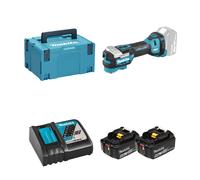 Outil multifonctions 18V DTM52ZJ + 2 batteries BL1850B 18V 5 Ah + 1 chargeur rapide DC18RC MAKITA