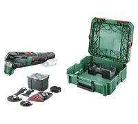 Outil multifonctions Bosch Home and Garden AdvancedMulti 18 (sans batterie, système 18 V, set d'accessoires universels, dans la SystemBox, taille S) - Amazon Edition