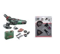 Outil multifonctions Bosch - PMF 350 CES (350W, livrés avec accessoires, interface Starlock et Starlockplus) & Bosch 2608661695 Set de 4 pièces pour carrelage