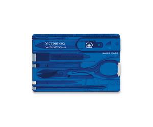 Outil multifonctions Victorinox Swisscard, sapphire skinblist