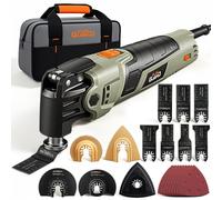 Outil oscillant 400 W - Outil multifonction - 43 accessoires - Lame de scie circulaire