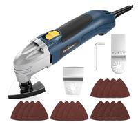 Outil oscillant de 200 W, 22 000 tr/min, angle d'oscillation de 3°, avec accessoires