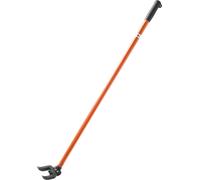 Outil Pallet Buster, levier de démolition à manche en acier au carbone de 1,1 m, capacité de charge de 907 kg, outil robuste pour retirer les planches de terrasse, barre de rupture pour les revêtement